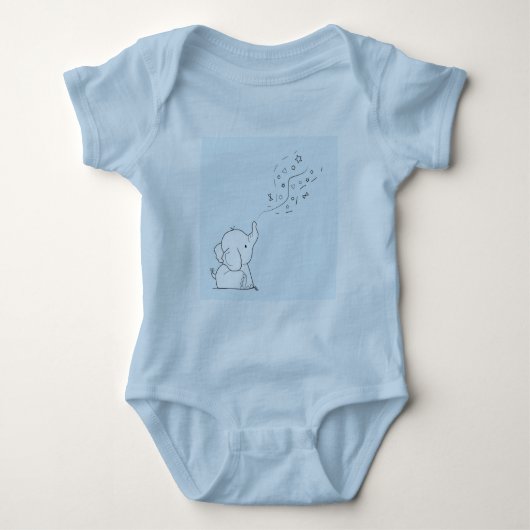 Cute Elephant Romper (Voorkant)