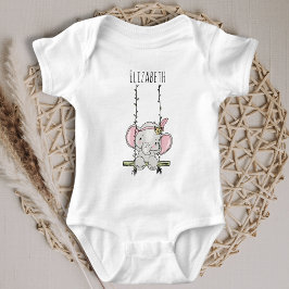 Cute Elephant Romper