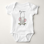 Cute Elephant Romper (Voorkant)