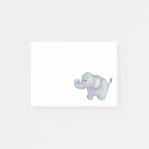 Cute Elephant Safari Animal Post-it® Notes