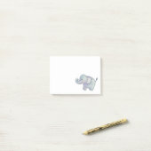 Cute Elephant Safari Animal Post-it® Notes (Op bureau)
