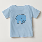 Cute Elephant Shirt (Voorkant)