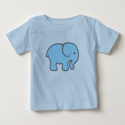 Cute Elephant Shirt (Voorkant)