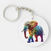 Cute Elephant Sleutelhanger (Voorkant)