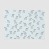 Cute Elephant Tissue Paper Tissuepapier (Voorkant)