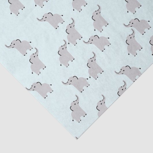 Cute Elephant Tissue Paper Tissuepapier (Detail)