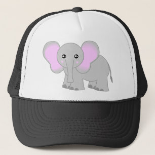 Cute Elephant Trucker Pet