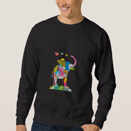 Cute Elephant Trui (Voorkant)