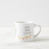 Cute Elephant Twinkle Tinkle Little Star Kinder Cu Espresso Kop (Rechts)