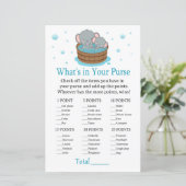 Cute Elephant Wat zit er in je paardenspel (Staand voorkant)