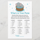 Cute Elephant Wat zit er in je paardenspel (Voorkant)