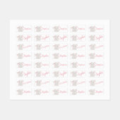 Cute Elephants Labels (Vel)