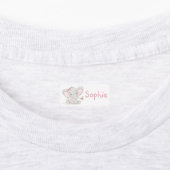 Cute Elephants Labels (Aangebracht)