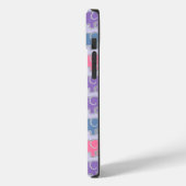 Cute Elephants Paars Pattern Case-Mate iPhone Case (Achterkant / Links)