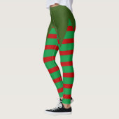Cute Elf Costume-kerstvrouwen Leggings (Links)