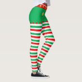 Cute elf gestreepte leggings (Rechts)