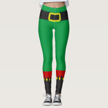 Cute Elf Green Red Kerstnieuwigheid