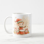 Cute Elf Kerstmokerwikkel Koffiemok (Links)