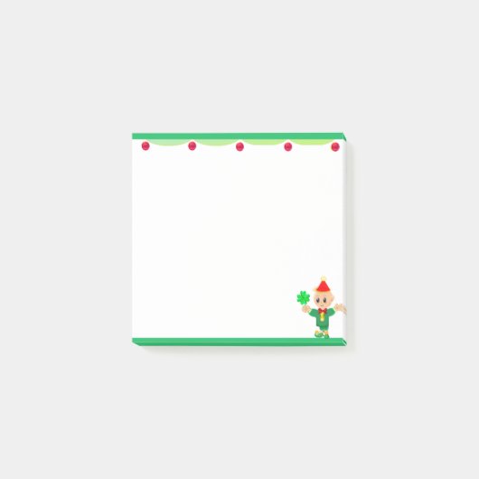 Cute Elf Post-it® Notes (Voorkant)