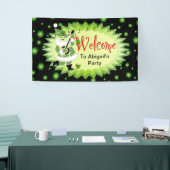 Cute Elf Welcome to Holiday Slumber Party Spandoek (Beurs)