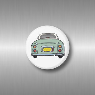 Cute Emerald Green Figaro Magnet