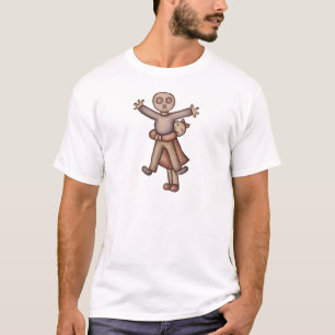 Cute Emo Cartoon Girl Hugging Boy T-shirt