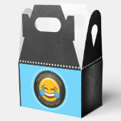 Cute Emoji Birthday Party Bedankdoosjes (Geopend)