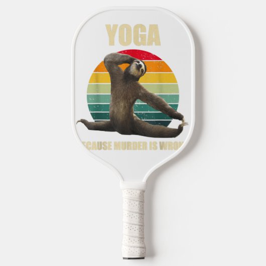 Cute Emoji Pickleball | Sportartikelen Pickleball Paddle (Voorkant)