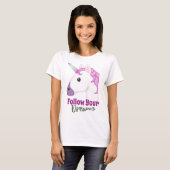 Cute emoji unicorn t-shirt (Voorkant volledig)