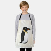 Cute Emperor Penguin Schort (Gedragen)