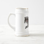 Cute Emperor Tamarin illustration cartoon Bierpul (Links)