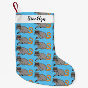 Cute Emperor Tamarin illustration cartoon Kleine Kerstsok
