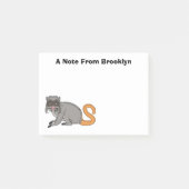 Cute Emperor Tamarin illustration cartoon Post-it® Notes (Voorkant)