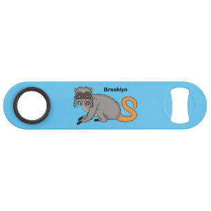 Cute Emperor Tamarin illustration cartoon Speed Flessenopener