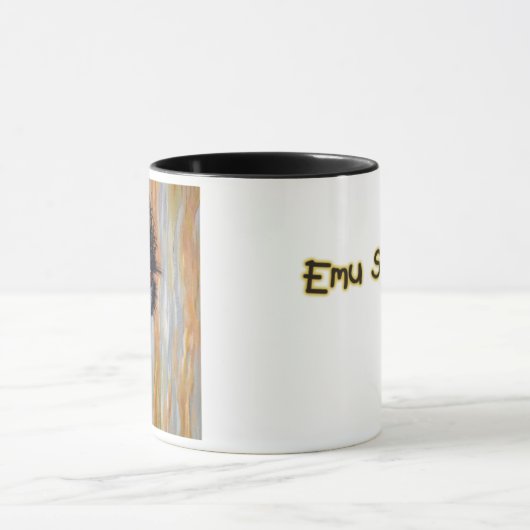 Cute Emu Coffee Mok (Midden)
