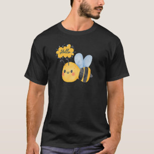 Cute en bleke bijen t-shirt