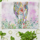 Cute en Colorful Cat Kitchen Towel Theedoek (Gevouwen)