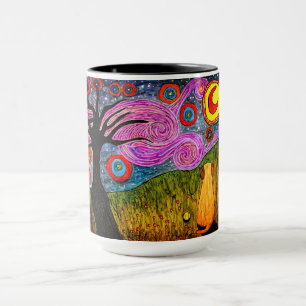 Cute en Colorful Dog Mok