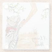 Cute en Colorful Dog Onderzetter (Achterkant)