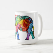 Cute en Colorful Elephant Mok (Voorkant rechts)