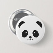 Cute en Cudly Panda Pin Button (Voorkant /achterkant)