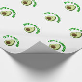 Cute en Delicious Avocado Cadeaupapier (Hoek)