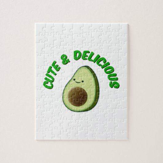 Cute en Delicious Avocado Legpuzzel (Verticaal)