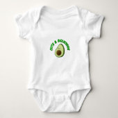 Cute en Delicious Avocado Romper (Voorkant)