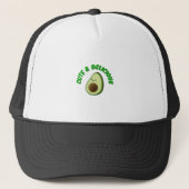 Cute en Delicious Avocado Trucker Pet (Voorkant)