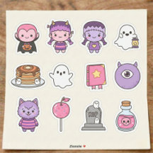 Cute en engelachtige kleine monsters en traktaties