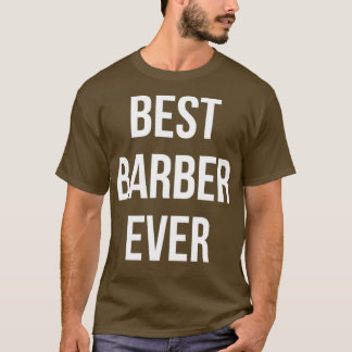 Cute en Funny Barber Design T-shirt