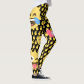 Cute en Funny Emoji Leggings (Rechts)