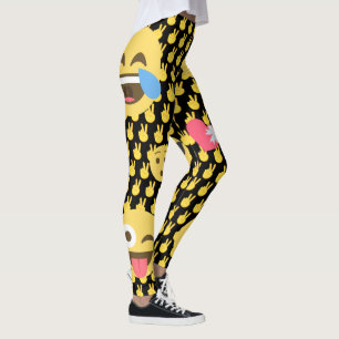 Cute en Funny Emoji Leggings