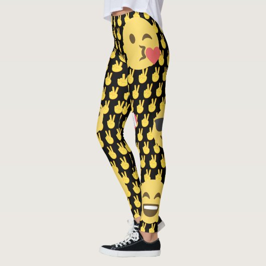 Cute en Funny Emoji Leggings (Links)